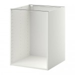 МЕТОД Каркас напольного шкафа - белый, 60x60x80 см