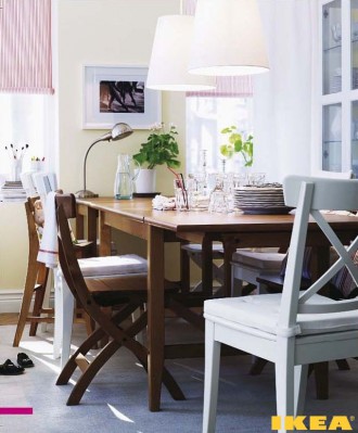 Интерьер столовой ИКЕА Интерьер столовой ИКЕА