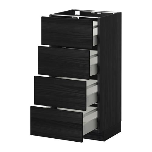 METOD/MAXIMERA напольн шкаф 4 фронт панели/4 ящика METOD/MAXIMERA напольн шкаф 4 фронт панели/4 ящика