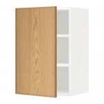 МЕТОД Шкаф навесной с полкой - белый, Экестад дуб, 40x60 см МЕТОД Шкаф навесной с полкой - белый, Экестад дуб, 40x60 см