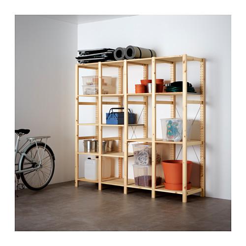 ИВАР 4 секции/полки