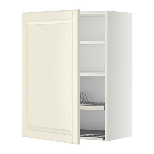 МЕТОД Шкаф навесной с сушкой - белый, Будбин белый с оттенком, 60x80 см