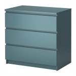 МАЛЬМ Комод с 3 ящиками