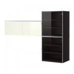 БЕСТО Комбинация для хранения с дверцами БЕСТО Комбинация для хранения с дверцами