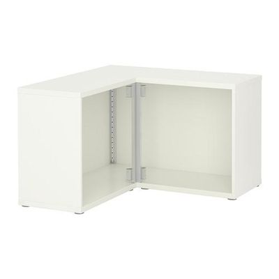 БЕСТО Угловая полка/верхний доплн модуль - белый