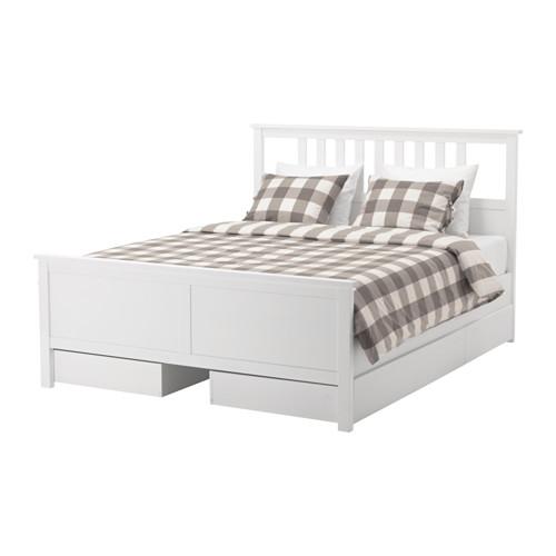 HEMNES каркас кровати с 4 ящиками 140x200 cm