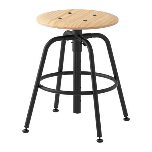 КУЛЛАБЕРГ Табурет - сосна/черный