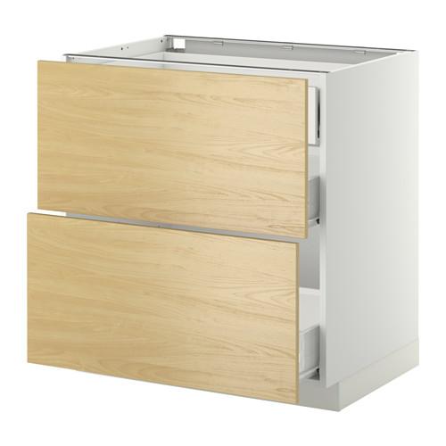 МЕТОД / ФОРВАРА Наполн шк 2 фрнт/3 средн ящ - белый, Тингсрид под березу, 80x60 см МЕТОД / ФОРВАРА Наполн шк 2 фрнт/3 средн ящ - белый, Тингсрид под березу, 80x60 см