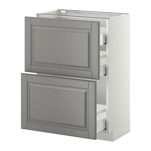 METOD нап шкаф 2 фрнт пнл/1низк/2ср ящ оцинковка