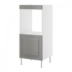 ФАКТУМ Высок шкаф д духовки+дверь - Лидинго серый ФАКТУМ Высок шкаф д духовки+дверь - Лидинго серый