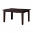 STORNÄS раздвижной стол коричнево-чёрный 147/204x95 см