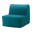 LYCKSELE MURBO кресло-кровать Валларум бирюзовый