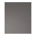 ПЕРФЕКТ АБСТРАКТ Накладная панель навесного шкафа - глянцевый серый, 76 см