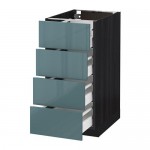 METOD/MAXIMERA напольн шкаф 4 фронт панели/4 ящика METOD/MAXIMERA напольн шкаф 4 фронт панели/4 ящика