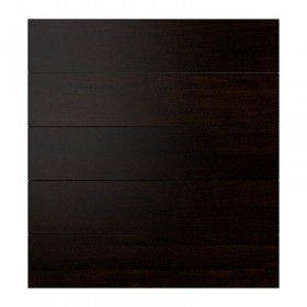 РАМШЁ Фронтальная панель ящика,5 штук - черно-коричневый, 60x70 см