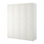 ПАКС Гардероб 4-дверный - Пакс Биркеланд белый, белый, 200x60x236 см ПАКС Гардероб 4-дверный - Пакс Биркеланд белый, белый, 200x60x236 см