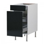 ФАКТУМ Напольн шкаф/выдвижн секц/ящик - Абстракт черный, 60 см ФАКТУМ Напольн шкаф/выдвижн секц/ящик - Абстракт черный, 60 см