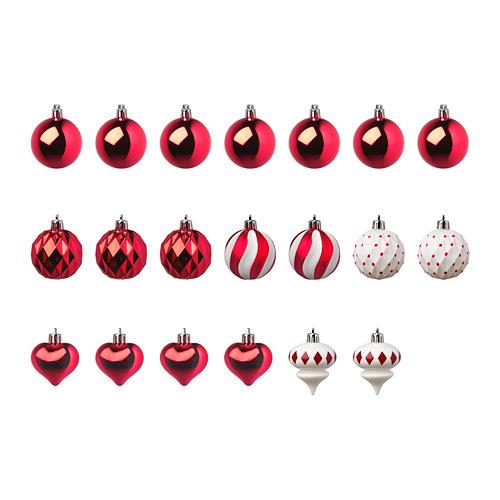 VINTERFEST украшение «шар», набор 20 шт.