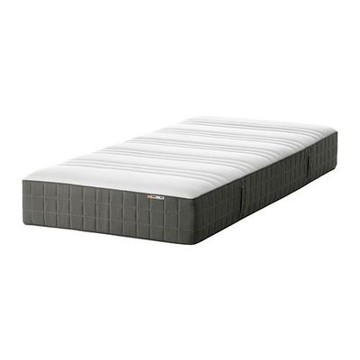 Op de loer liggen Ga terug In detail HOVOG mattress with springs pocket type - 120x200 see, hard / dark gray  (70257558) - reviews, price comparison
