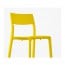 DOCKSTA/JANINGE стол и 4 стула белый/желтый 105 см