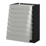 METOD/MAXIMERA наполн шкаф 8 фронт/8 низк ящиков