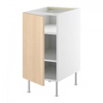 ФАКТУМ Напольный шкаф с полками - Нексус березовый шпон, 50 см