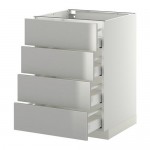 METOD/MAXIMERA напольн шкаф 4 фронт панели/4 ящика METOD/MAXIMERA напольн шкаф 4 фронт панели/4 ящика