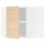 МЕТОД Угловой навесной шкаф с полками - белый, Аскерсунд под светлый ясень, 68x60 см