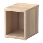 БЕСТО Секция полок/верхний доп модуль - под беленый дуб