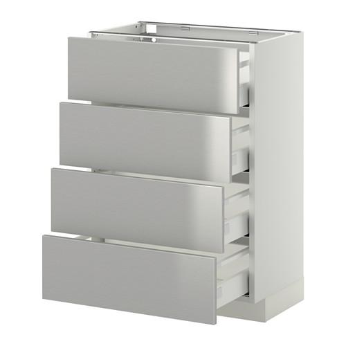 METOD/MAXIMERA напольн шкаф 4 фронт панели/4 ящика METOD/MAXIMERA напольн шкаф 4 фронт панели/4 ящика