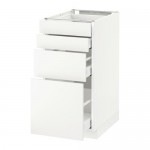 METOD/MAXIMERA напольн шкаф 4 фронт панели/4 ящика METOD/MAXIMERA напольн шкаф 4 фронт панели/4 ящика