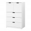 NORDLI комод с 5 ящиками