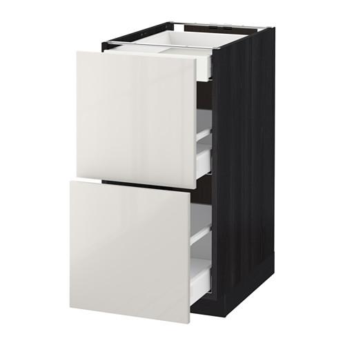 METOD напольный шкаф/2фасада/3ящика