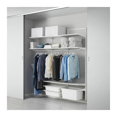 АЛЬГОТ Настенная шина/полки/контейнер