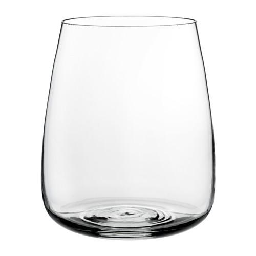 BERÄKNA ваза прозрачное стекло 18 cm