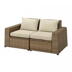 SOLLERÖN 2-местный модульный диван, садовый