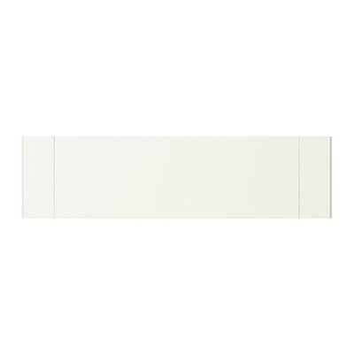 БЕСТО ВАССБО Фронтальная панель ящика - белый, 60x16 см
