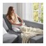 HOLMSUND диван-кровать угловой Нордвалла классический серый