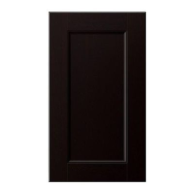 РАМШЁ Дверь навесного углового шкафа - черно-коричневый, 32x92 см
