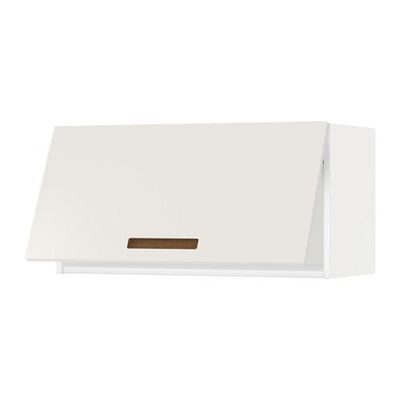 МЕТОД Горизонтальный навесной шкаф - 80x40 см, Мэрста белый, белый МЕТОД Горизонтальный навесной шкаф - 80x40 см, Мэрста белый, белый