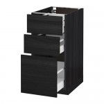 METOD/MAXIMERA напольный шкаф с 3 ящиками METOD/MAXIMERA напольный шкаф с 3 ящиками