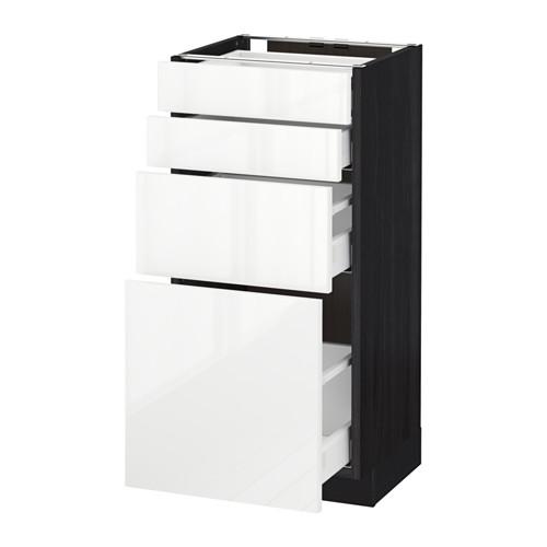 METOD/MAXIMERA напольн шкаф 4 фронт панели/4 ящика METOD/MAXIMERA напольн шкаф 4 фронт панели/4 ящика