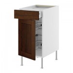 ФАКТУМ Напольн шкаф с пров корз/ящ/дверью - Роккхаммар коричневый, 40 см ФАКТУМ Напольн шкаф с пров корз/ящ/дверью - Роккхаммар коричневый, 40 см