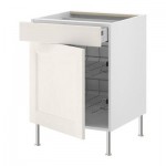 ФАКТУМ Напольн шкаф с пров корз/ящ/дверью - Рамшё белый, 40 см ФАКТУМ Напольн шкаф с пров корз/ящ/дверью - Рамшё белый, 40 см