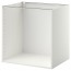 МЕТОД Каркас напольного шкафа - белый, 80x60x80 см