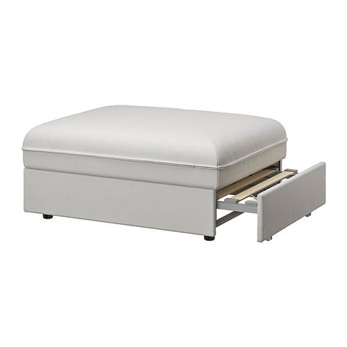 VALLENTUNA секция дивана-кровати Оррста светло-серый 80x100x45 cm