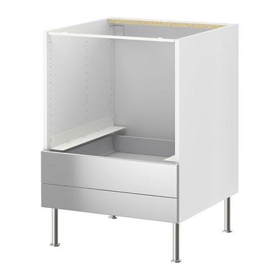 ФАКТУМ Напольн шк д/комб СВЧ/ящики - Рубрик нержавеющ сталь ФАКТУМ Напольн шк д/комб СВЧ/ящики - Рубрик нержавеющ сталь