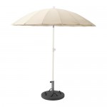 SAMSÖ/LÖKÖ зонт от солнца с опорой бежевый/серый