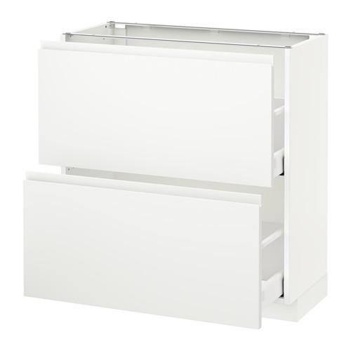 MAXIMERA/METOD напольный шкаф с 2 ящиками