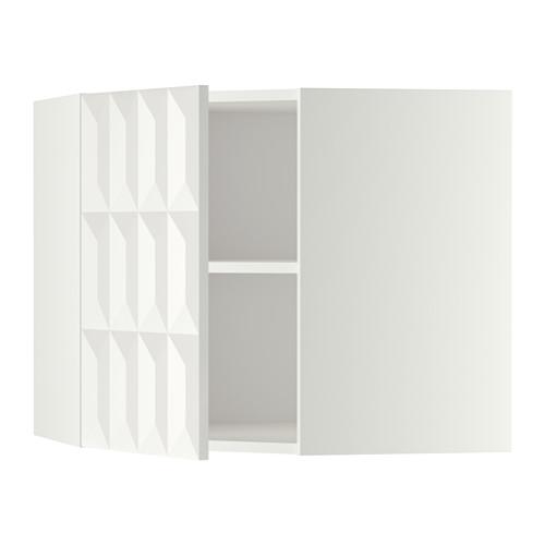 METOD угловой навесной шкаф с полками белый/Гэррестад белый 67.5x68.3x60 cm METOD угловой навесной шкаф с полками белый/Гэррестад белый 67.5x68.3x60 cm